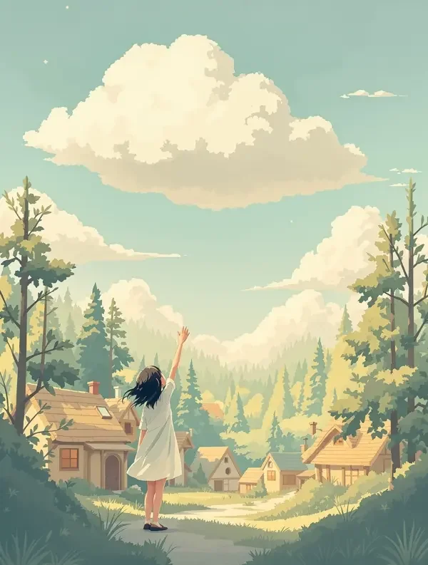 小城的云封面